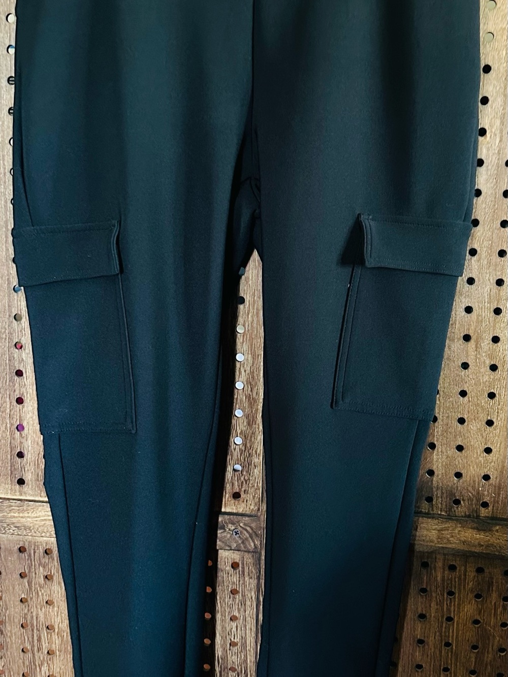 Maze Collection Women’s Black Cargo Pants with Side Pockets Size 1Xx 29